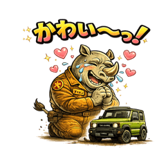 Simon 2 - The Rhino Who Loves 4x4