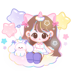 Cutiecute: น้องยูนิ พาสเทล