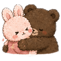 黑黑與屁兔❤️
