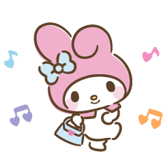 My Melody จะตั้งใจทำงาน♪