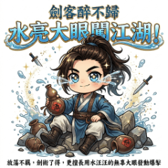 劍客醉不歸：水亮大眼闖江湖！