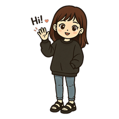 Stickers Felicia Character