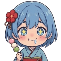 女孩小嵐的日常心情
