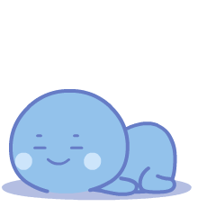 Blue Slime : Effect stickers