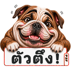 Bulldog Emotion2 By Pet2Fun (TH)