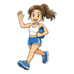 馬尾跑者