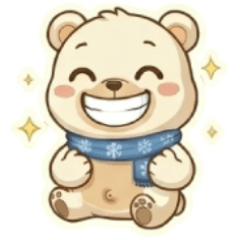 Kumirin white bear !