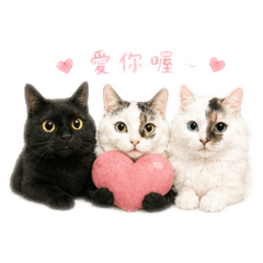 三貓小可愛