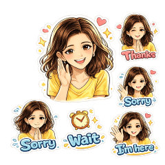 Cute Chill Girl Everyday