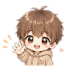 Q版小男孩～～～
