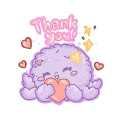 Cute Fluffy Octopus