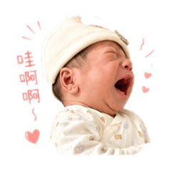 饅頭可愛貼貼