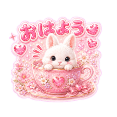 Sweet Fluffy Bunny Daily Pack