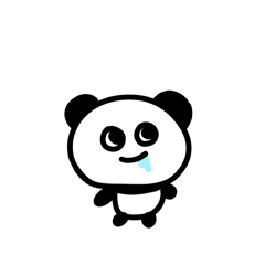 Panda stamp.