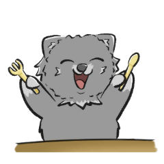 Little Charcoal Pup 02 (Eng)