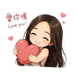 小女孩的可愛