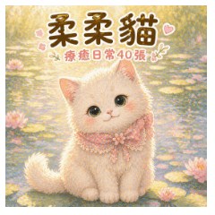名畫貓貓系列2 :  超療癒日常