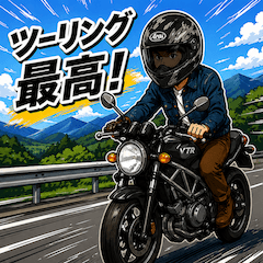 VTR Lover! Biker Relatable Sticker Set!