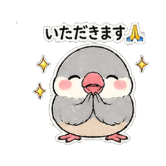 Buncho Bird Stickers - gohan