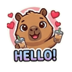 milk tea capybara