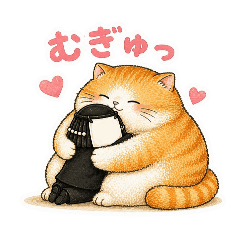 Kuroko and a chubby cat 01