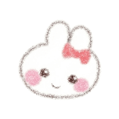 Relaxed Bunny Sticker