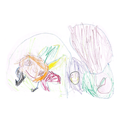 My 3-year-old son's drawing