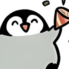 Onigiri Penguin Stickers