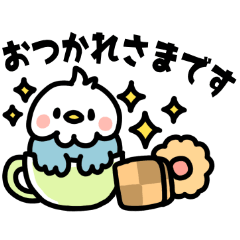 Easy to use birds Sticker