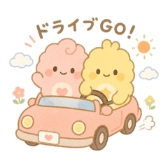 Mokomoko-zu | Fluffy Healing Stickers