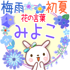 Rainy Days and Early Summer for Miyoco
