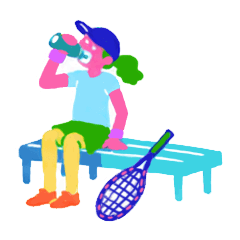 Pop-Style Tennis