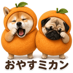 Shiba and Pug Costume Puns