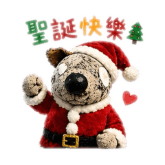 雪花隨風飄之黑黑最愛的聖誕節