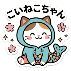 Koinobori Kitty