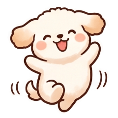I am a Happy Toy Poodle_2!