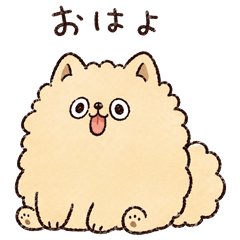 Mofu Dog Everyday Stickers