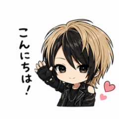 Cool Tsundere Boy Stickers