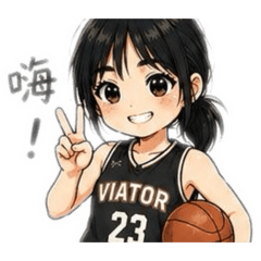 瘋瘋的籃球女孩
