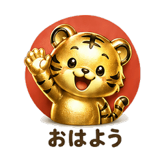 Brushed Gold Tiger Daily Chat