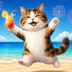 Working Kitty Stickers (Polite)