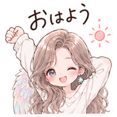 Otona Kawaii Angel Stickers
