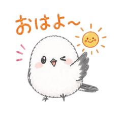 Soft & Fluffy Shimaenaga Stickers