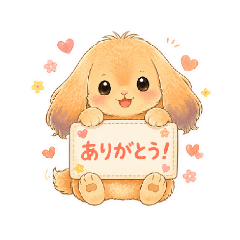 American fuzzy lop Kinakomochi