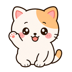 Cute Cat Reaction Stickers1