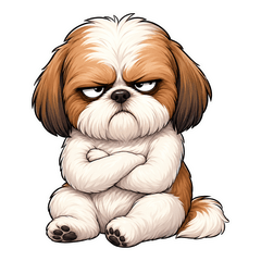 Grumpy Shih Tzu's Daily Life