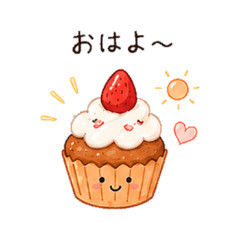 Cute Kawaii Sweets Everyday Stickers