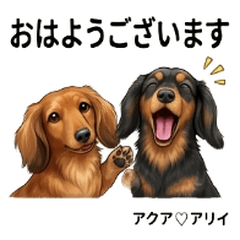 Aqua Arii Cute Stickers Vol.1