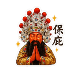 帝爺公保佑你