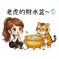 小花與虎虎日常
